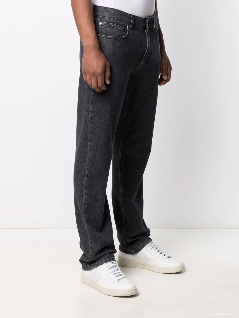 Affordable jeans Stella McCartney straight-leg Women logo-print 0405